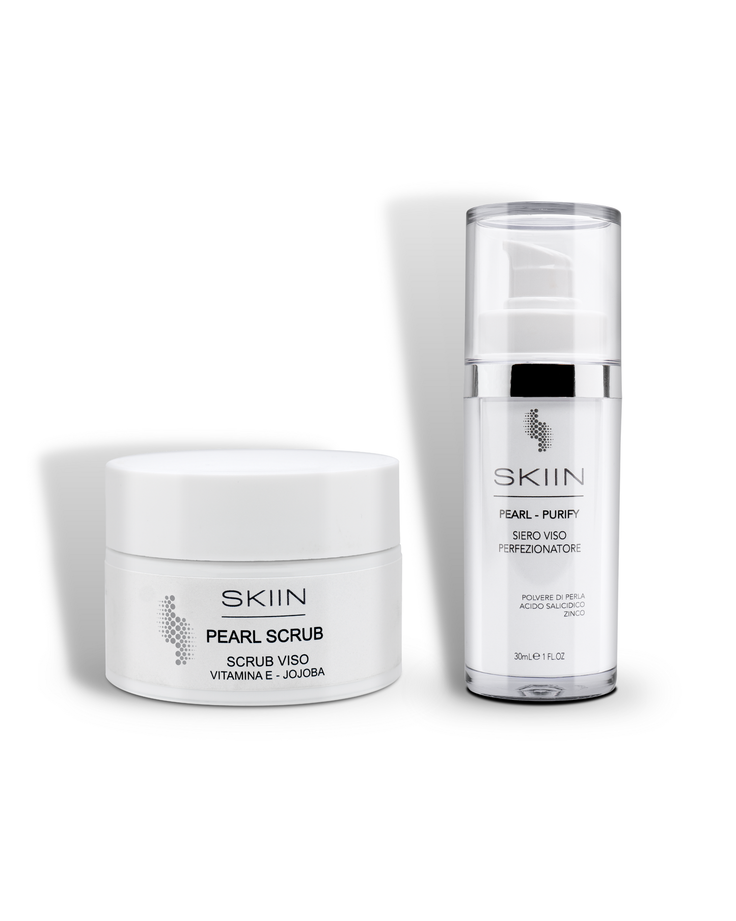 KIT PEARL-PURIFY SIERO VISO PERFEZIONATORE + PEARL-SCRUB